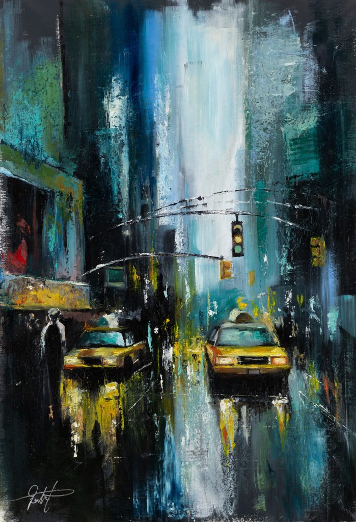 New York — oil painting by Galit Cohen