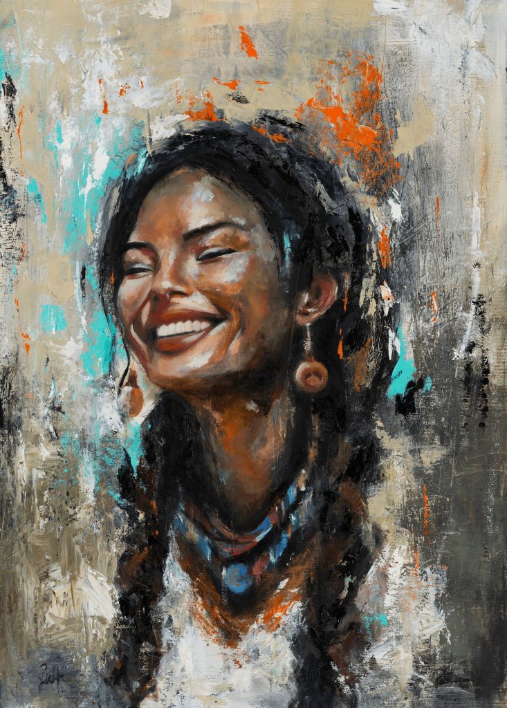 Joya — oil painting by Galit Cohen