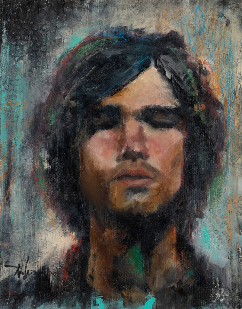 Inward — oil painting by Galit Cohen