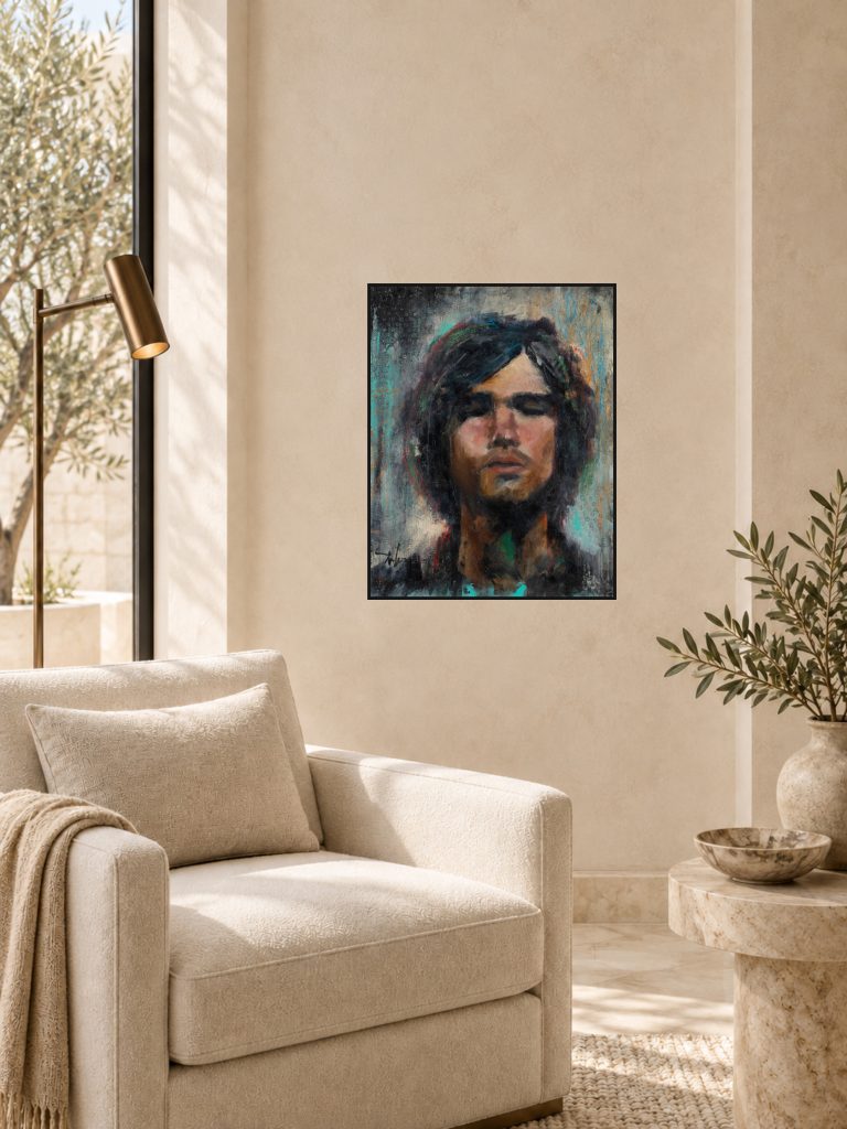 Inward by Galit Cohen in a reading nook