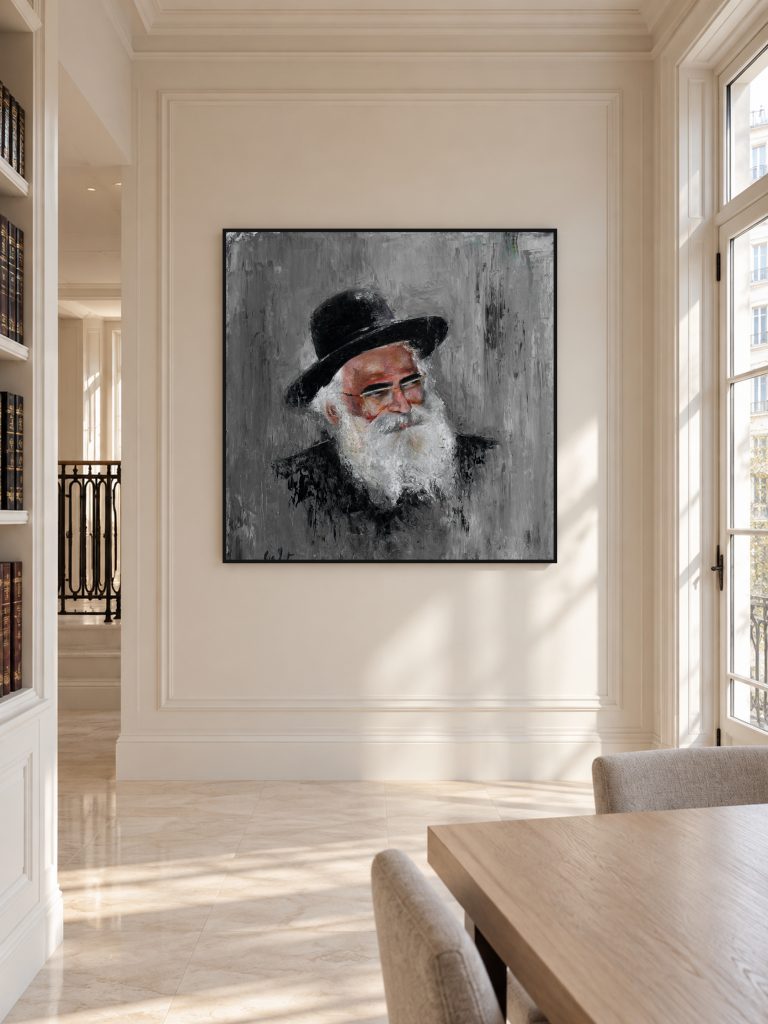 הרב יורם אברג'ל מאת גלית כהן מעל שולחן שבת
