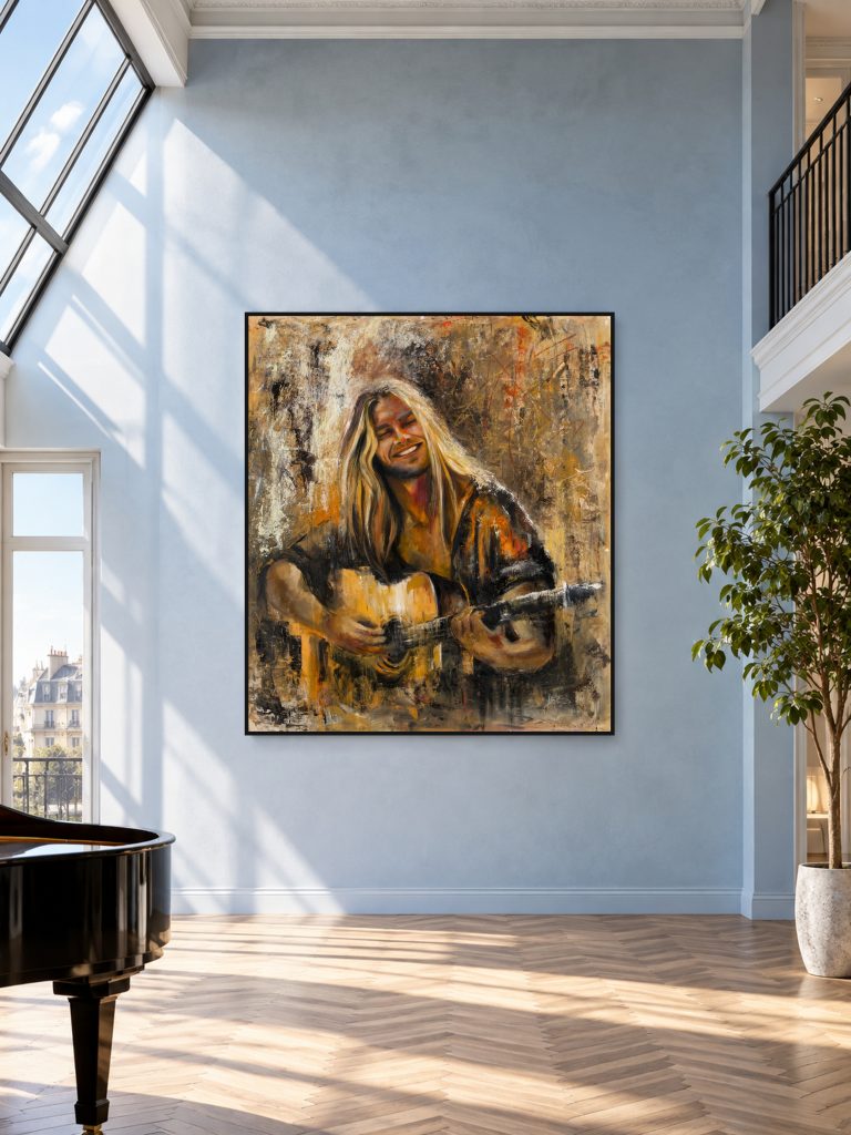 Tony by Galit Cohen in a music studio