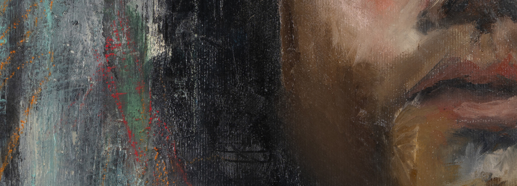 Inward - painted detail, Galit Cohen